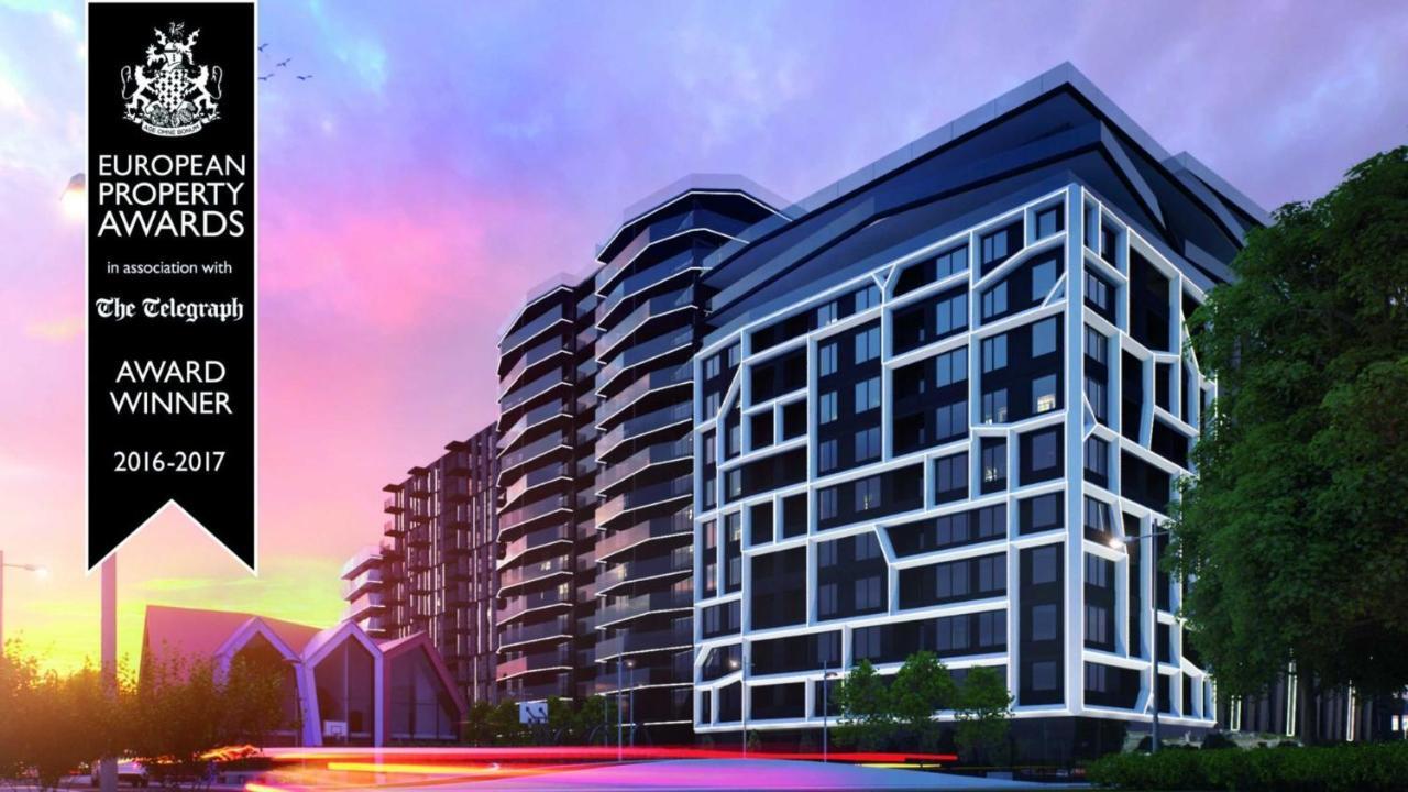 Sky Loft Studio Apartment Leópolis Exterior foto